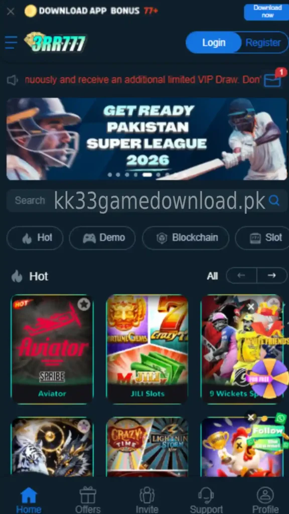3RR777 Game APK New Earning Platform Free Download 2 3RR777 Game