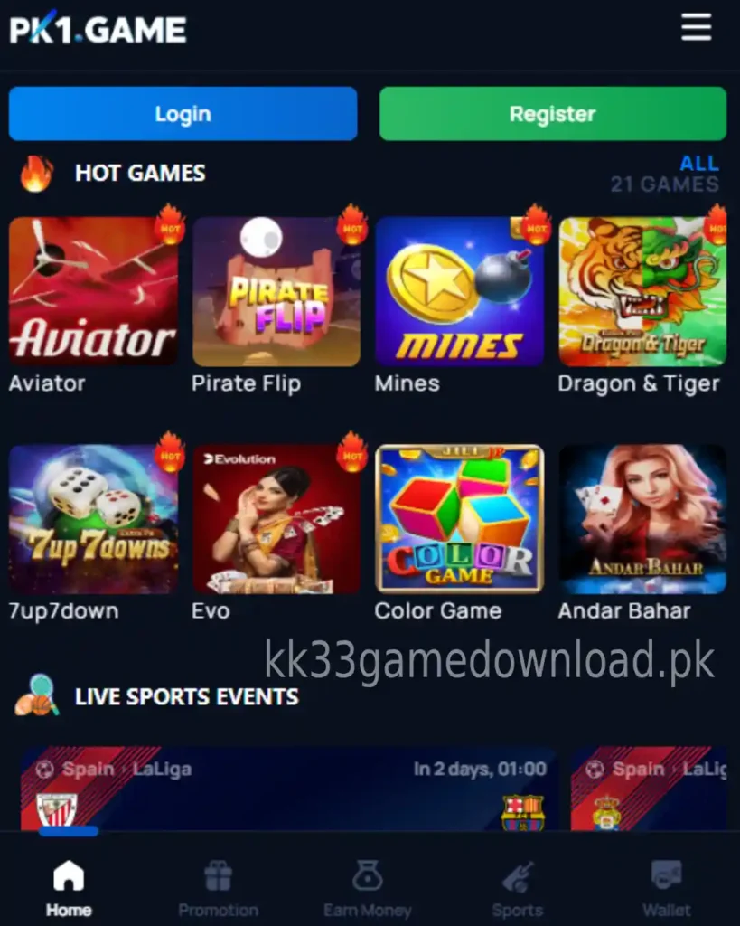 PK1 Game
