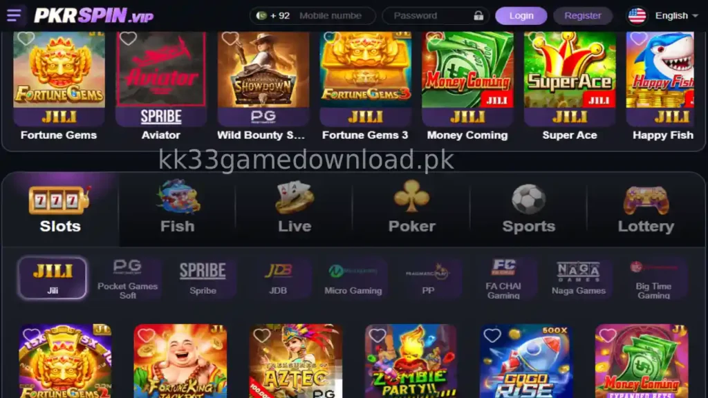 PKRSpin Game