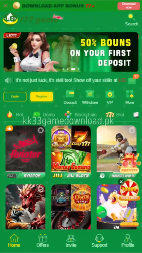 LG777 Game APK Best Earning Platform In Pakistan 2 LG777 Game