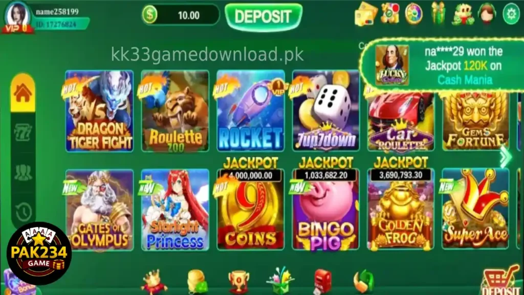 PAK234 Game